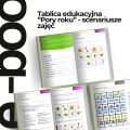 e - book Tablica edukacyjna pory roku - scenariusze zajęć